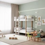 Двухъярусная кровать Лия с матрасами